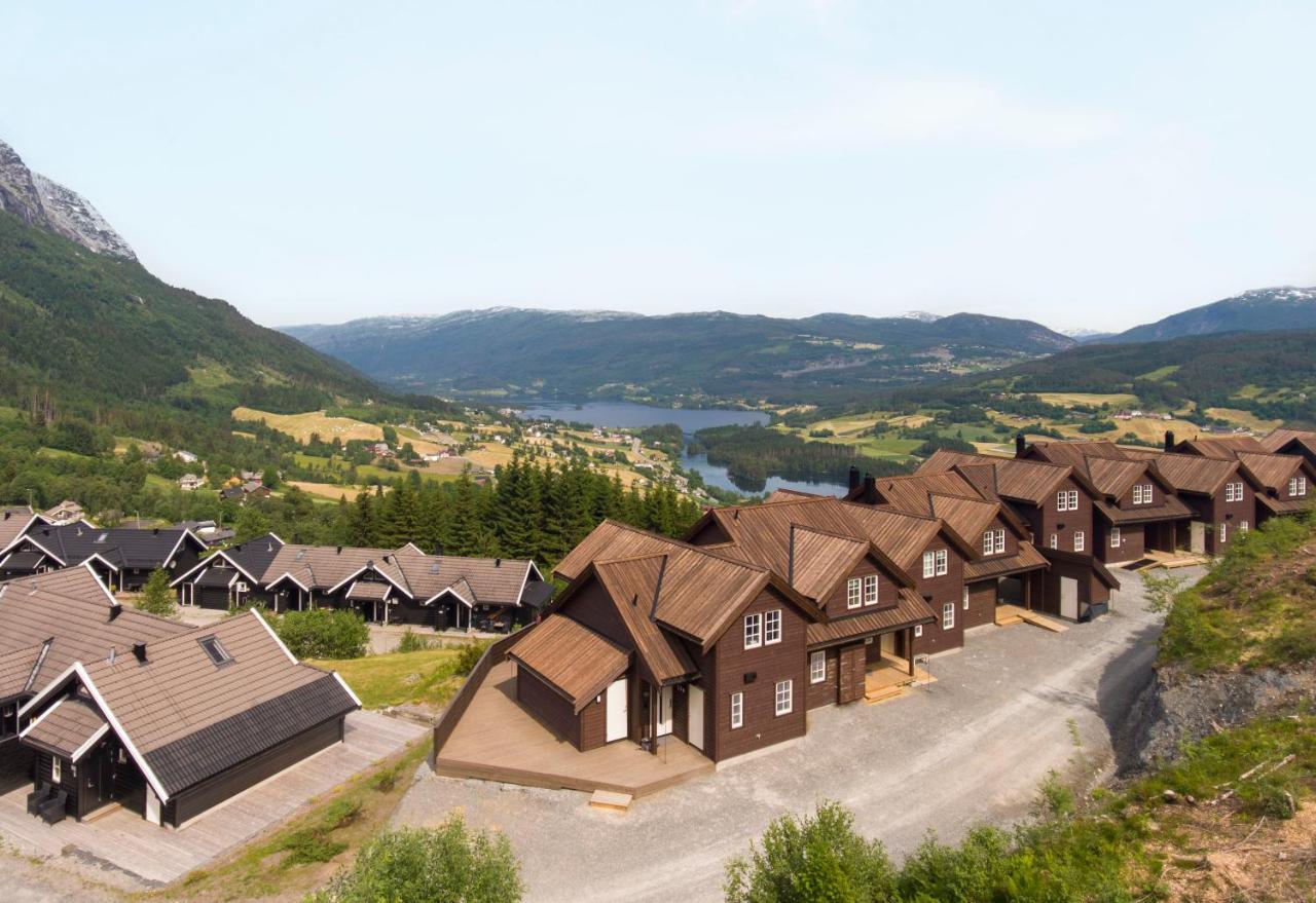 New And Exclusive Cottage In Voss With A Great View Skulestadmo Екстер'єр фото