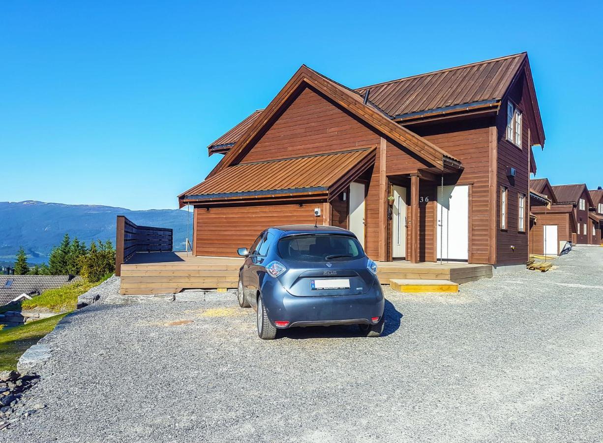 New And Exclusive Cottage In Voss With A Great View Skulestadmo Екстер'єр фото