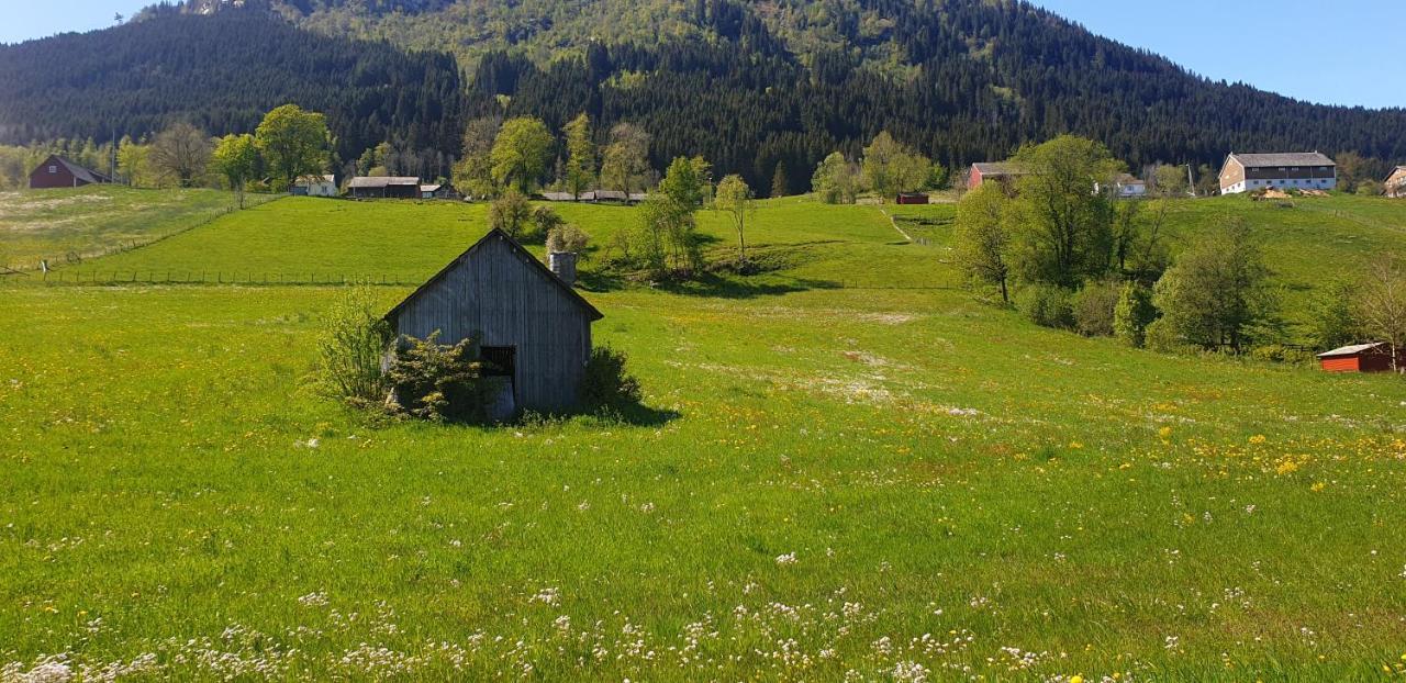 New And Exclusive Cottage In Voss With A Great View Skulestadmo Екстер'єр фото